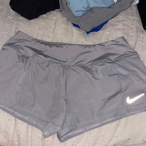 Light grey nike shorts